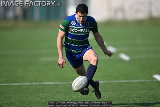 2022-03-20 Amatori Union Rugby Milano-Rugby CUS Milano Serie B 1877